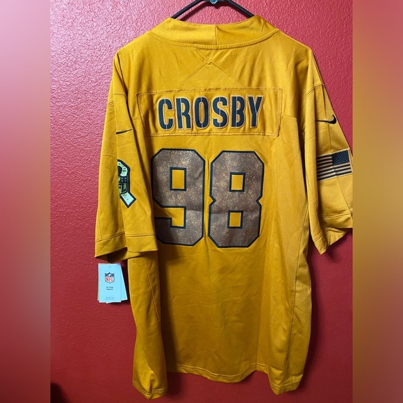 Nike men’s Las Vegas Raiders Maxx Crosby #98 2023 Salute To Service Limited NWT - Picture 6 of 9
